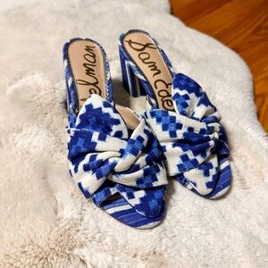 Sam Edelman Oda Knot Block Heel Mule